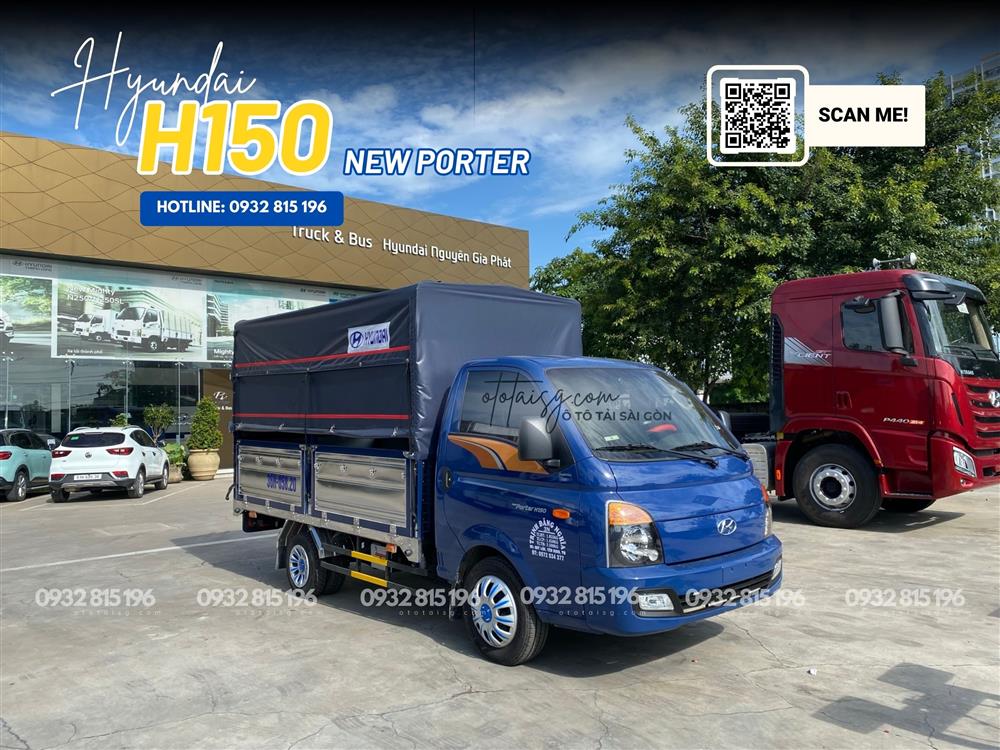 Xe tải nhẹ Hyundai New Porter H150 1,5 tấn được khách hàng tin dùng